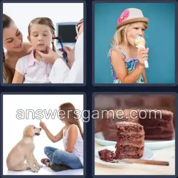 4 Pics 1 Word 5 Letters TREAT