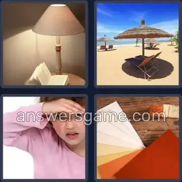 4 Pics 1 Word 5 Letters SHADE