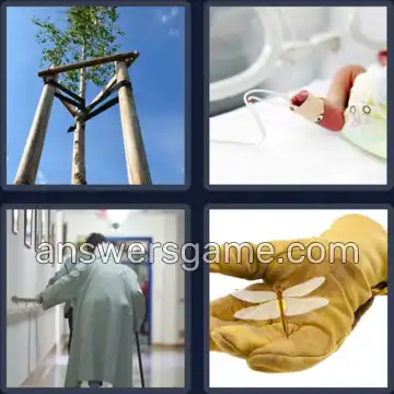 4 Pics 1 Word 5 Letters FRAIL