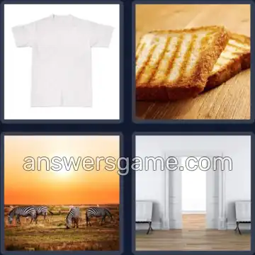 4 Pics 1 Word 5 Letters PLAIN