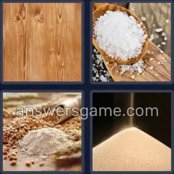 4 Pics 1 Word 5 Letters GRAIN