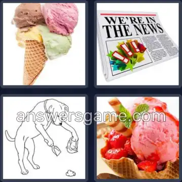 4 Pics 1 Word 5 Letters SCOOP