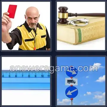 4 Pics 1 Word 5 Letters RULES