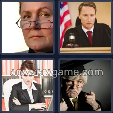 4 Pics 1 Word 5 Letters STERN