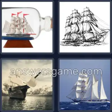 4 Pics 1 Word 5 Letters SAILS
