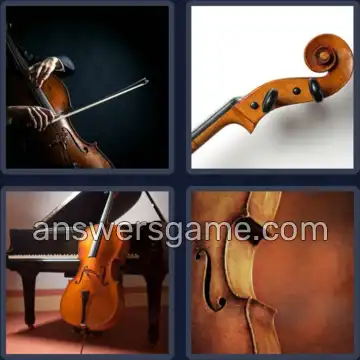 4 Pics 1 Word 5 Letters CELLO