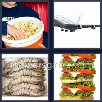 4 Pics 1 Word 5 Letters JUMBO