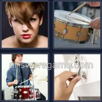 4 Pics 1 Word 5 Letters BANGS