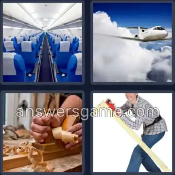 4 Pics 1 Word 5 Letters PLANE