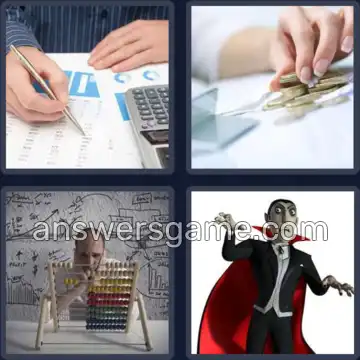 4 Pics 1 Word 5 Letters COUNT