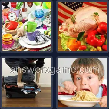 4 Pics 1 Word 5 Letters STUFF