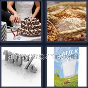 4 Pics 1 Word 5 Letters WHOLE