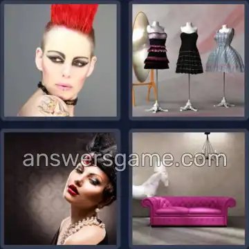 4 Pics 1 Word 5 Letters STYLE