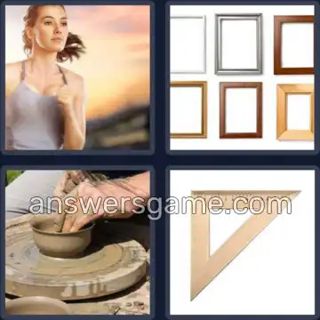 4 Pics 1 Word 5 Letters SHAPE