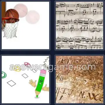 4 Pics 1 Word 5 Letters SCORE