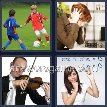 4 Pics 1 Word 5 Letters SKILL