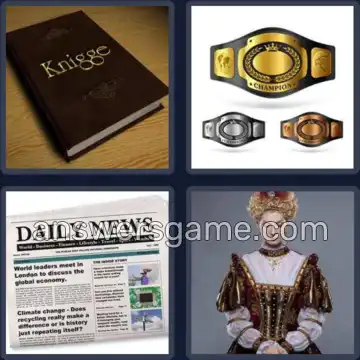 4 Pics 1 Word 5 Letters TITLE