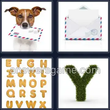 4 Pics 1 Word 6 Letters LETTER