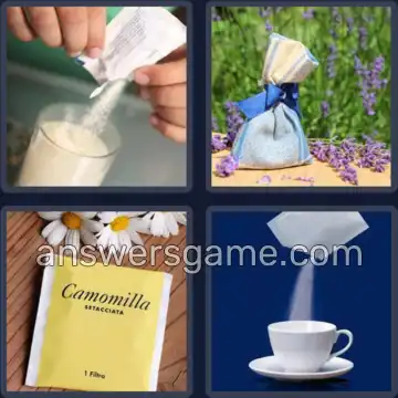 4 Pics 1 Word 6 Letters SACHET