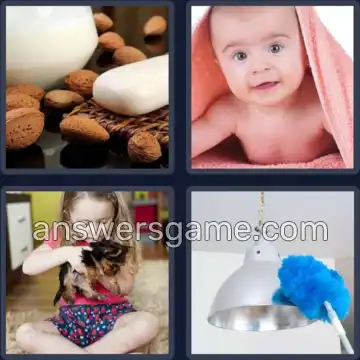 4 Pics 1 Word 6 Letters GENTLE