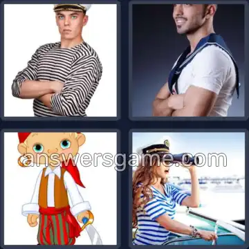 4 Pics 1 Word 6 Letters SAILOR