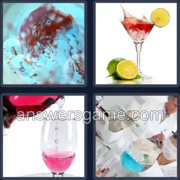 4 Pics 1 Word 6 Letters DILUTE