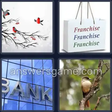 4 Pics 1 Word 6 Letters BRANCH