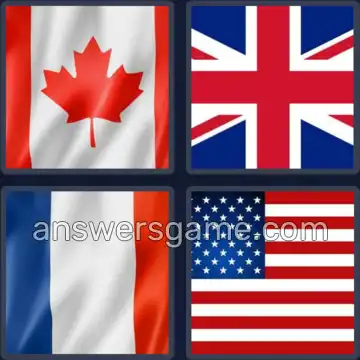 4 Pics 1 Word 6 Letters NATION