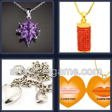 4 Pics 1 Word 6 Letters LOCKET