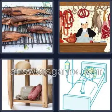 4 Pics 1 Word 6 Letters CURING