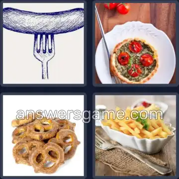 4 Pics 1 Word 6 Letters SAVORY