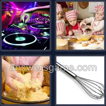 4 Pics 1 Word 6 Letters MIXING