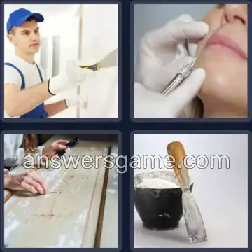 4 Pics 1 Word 6 Letters FILLER