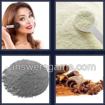 4 Pics 1 Word 6 Letters POWDER
