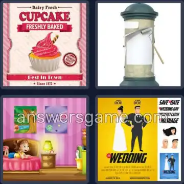 4 Pics 1 Word 6 Letters POSTER