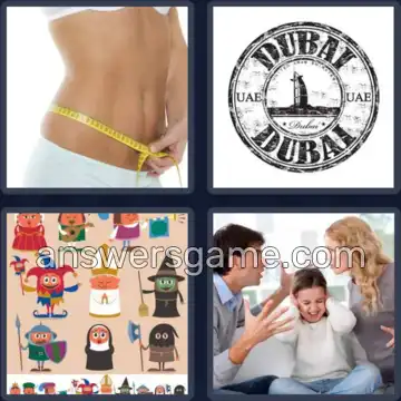 4 Pics 1 Word 6 Letters MIDDLE