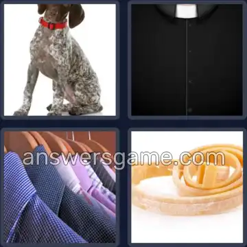 4 Pics 1 Word 6 Letters COLLAR