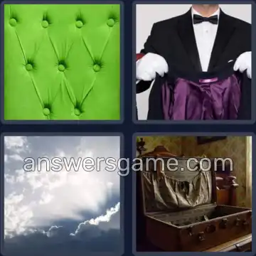 4 Pics 1 Word 6 Letters LINING