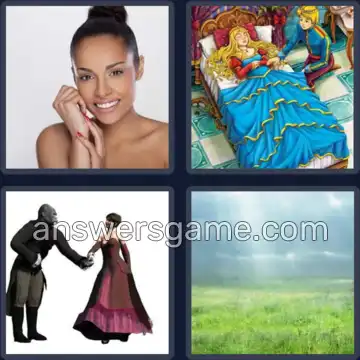 4 Pics 1 Word 6 Letters BEAUTY