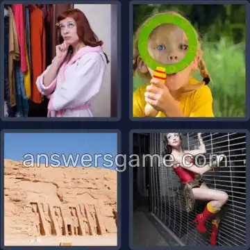 4 Pics 1 Word 6 Letters WONDER