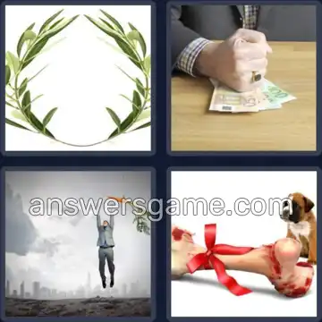 4 Pics 1 Word 6 Letters REWARD