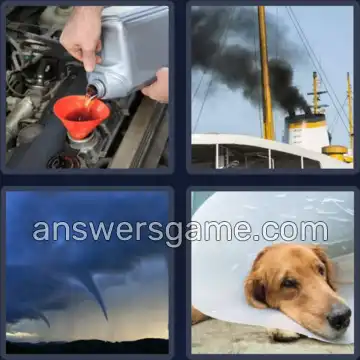 4 Pics 1 Word 6 Letters FUNNEL