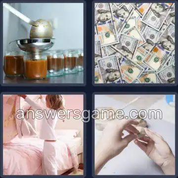 4 Pics 1 Word 6 Letters MAKING