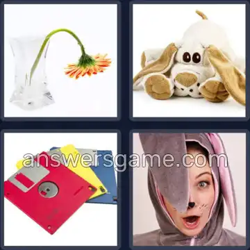4 Pics 1 Word 6 Letters FLOPPY