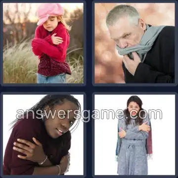 4 Pics 1 Word 6 Letters CHILLY