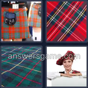 4 Pics 1 Word 6 Letters TARTAN
