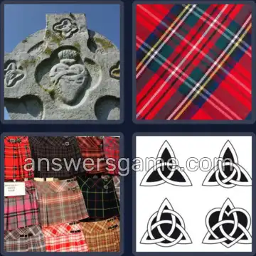 4 Pics 1 Word 6 Letters CELTIC