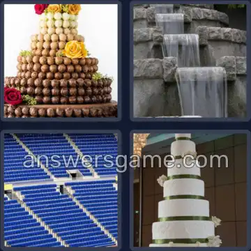 4 Pics 1 Word 6 Letters TIERED