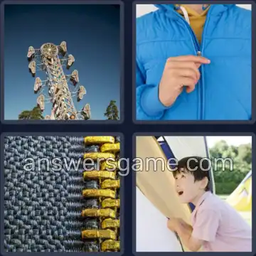 4 Pics 1 Word 6 Letters ZIPPER