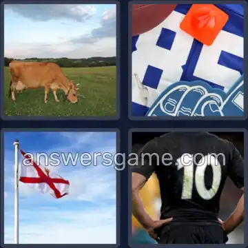 4 Pics 1 Word 6 Letters JERSEY